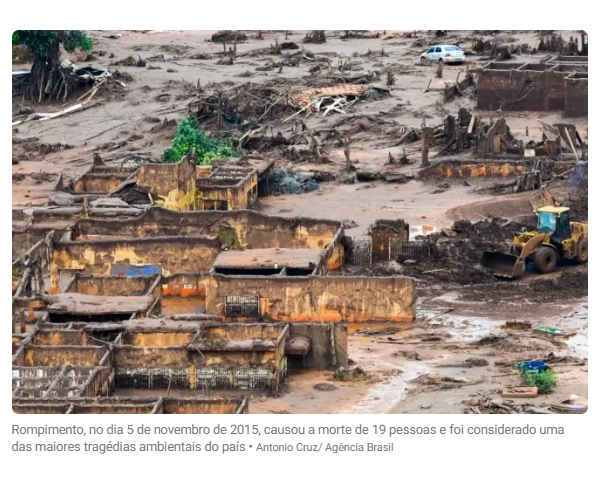 Justiça Federal condena Samarco e três engenheiros por rompimento de barragem em Mariana