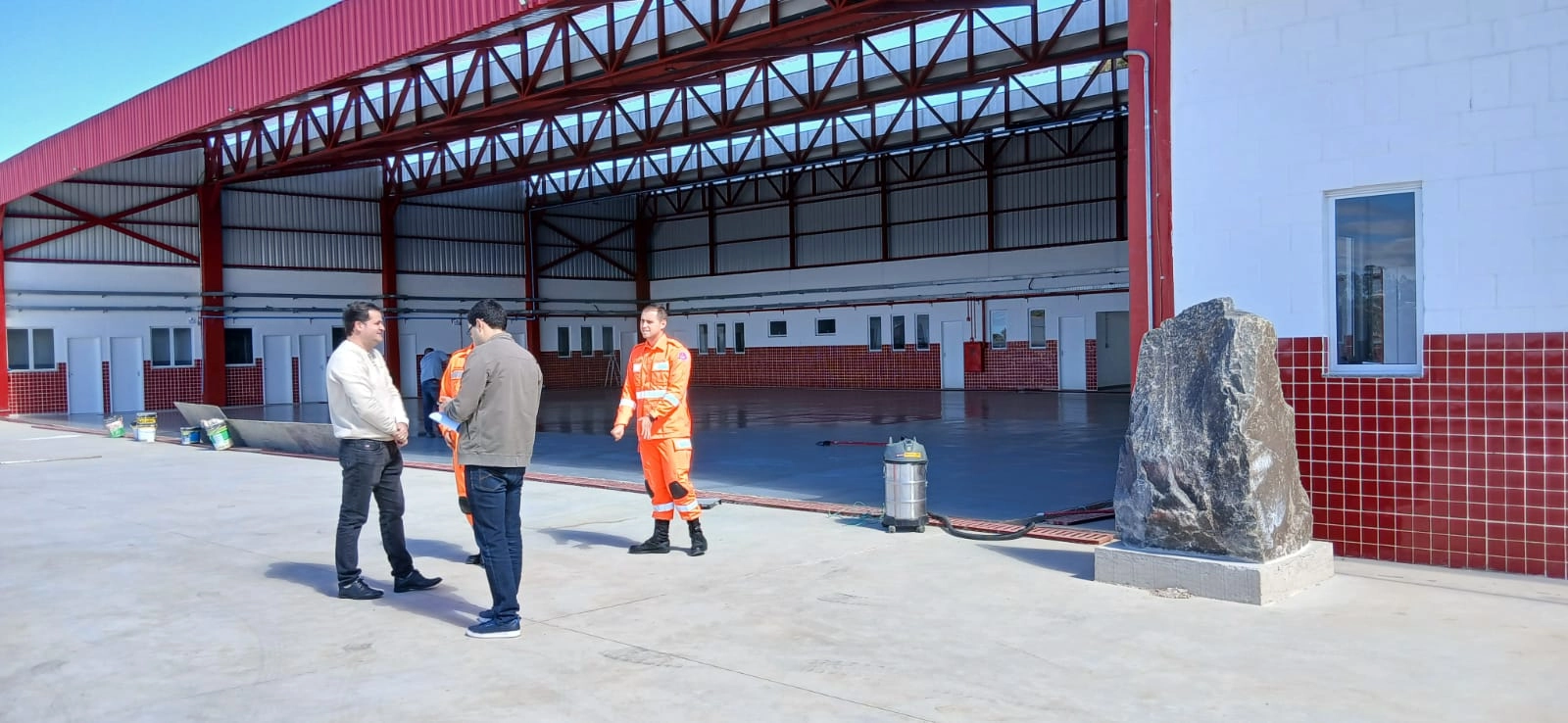 SAMU inaugura base para suporte aéreo em saúde para toda a região