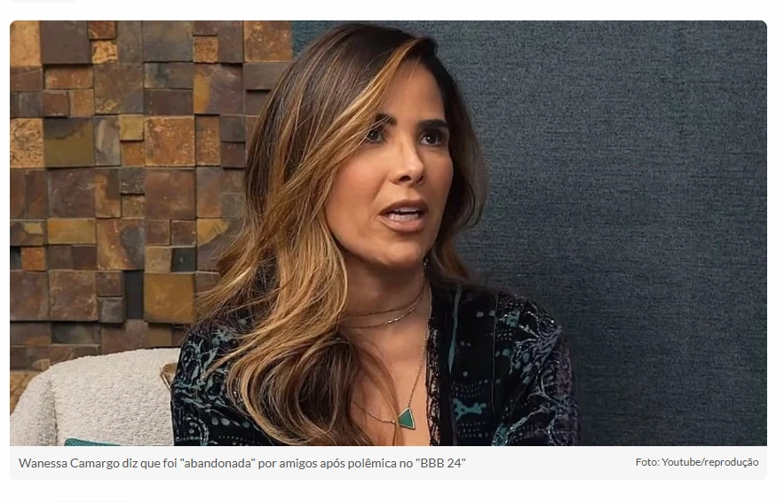 Wanessa Camargo revela crise financeira após expulsão do 'BBB 24'
