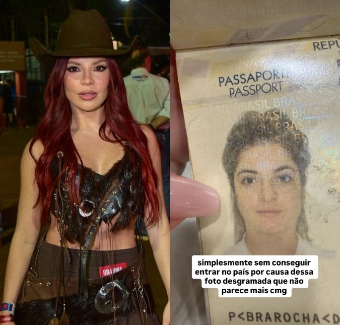 Diferente: Gkay é barrada em aeroporto por foto antiga do passaporte e enfrenta perrengue durante viagem internacional