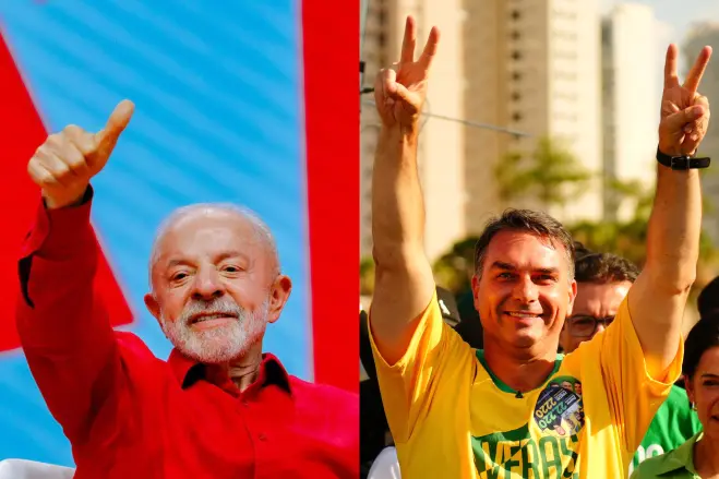 Lula e Flávio Bolsonaro vão disputar segundo turno nas eleições deste ano
