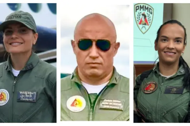 Três tenentes da Polícia Militar morrem em acidente aéreo em Ipatinga