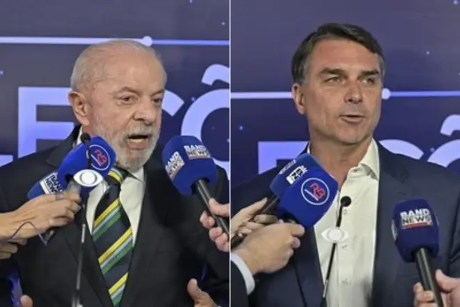 Lula e Flávio Bolsonaro trocam acusações e divergem sobre segurança, saúde e economia em debate presidencial