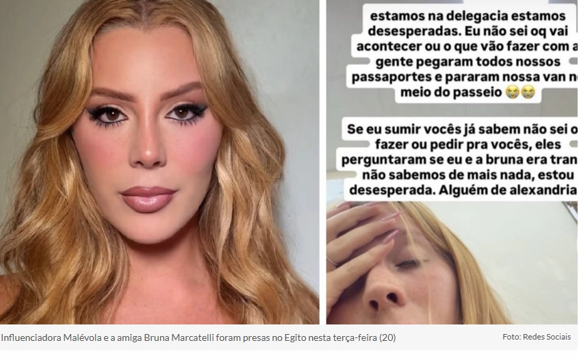 Governo do Egito confirma prisão da influenciadora trans Malévola