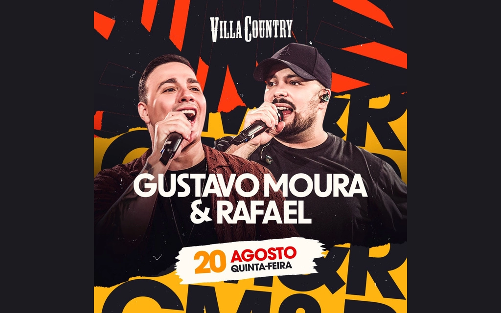 Gustavo Moura & Rafael lançam DVD “Casa da Luz Vermelha 2” em show bastante especial