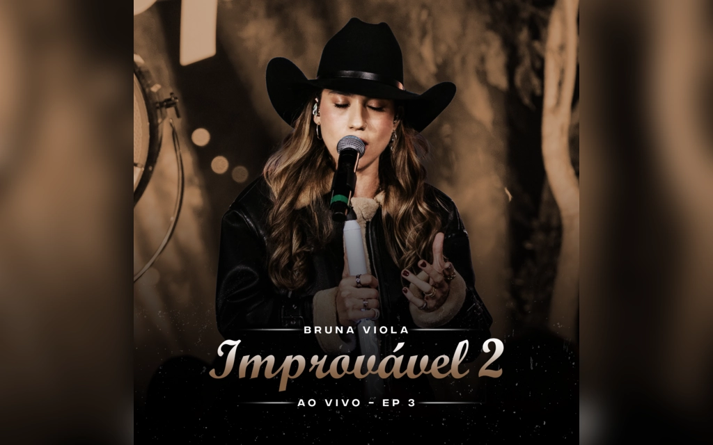 Bruna Viola lança terceiro EP de “Improvável 2” com inédita e pot-pourri de clássicos sertanejos