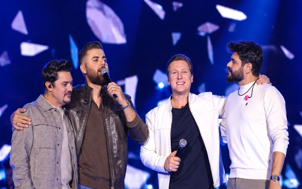 George Henrique & Rodrigo emplacam “Uma Galera Chora” no Top 15 do YouTube e Top 60 do Spotify em apenas três dias